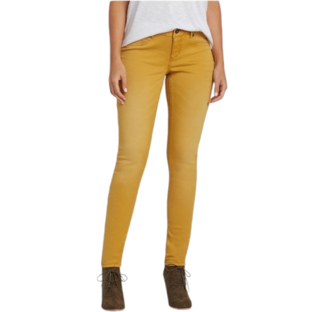 Maurices Women's Jegging Gold Mid-Rise Skinny Size M-R